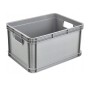 Transportēšanas kaste ar kravnesību līdz 30kg Robert 40x30x22cm 20L pelēka Transportēšanas kaste ar kravnesību līdz 30kg Robert 40x30x22cm 20L pelēka
