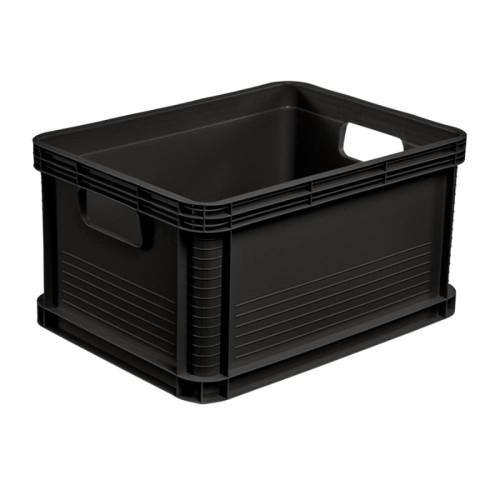 Transport box with load capacity up to 30kg Robert 40x30x22cm 20L graphite Transport box with load capacity up to 30kg Robert 40x30x22cm 20L graphite