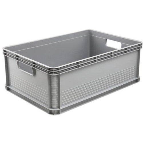 Transport box with load capacity up to 60kg Robert 60x40x22cm 45L grey Transport box with load capacity up to 60kg Robert 60x40x22cm 45L grey
