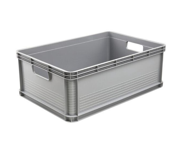 Transportēšanas kaste ar kravnesību līdz 60kg Robert 60x40x22cm 45L pelēka