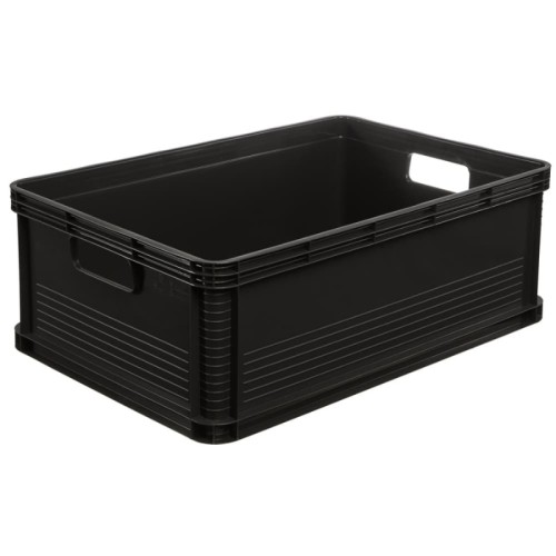 Transport box with load capacity up to 30kg Robert 60x40x22cm 45L graphite Transport box with load capacity up to 30kg Robert 60x40x22cm 45L graphite
