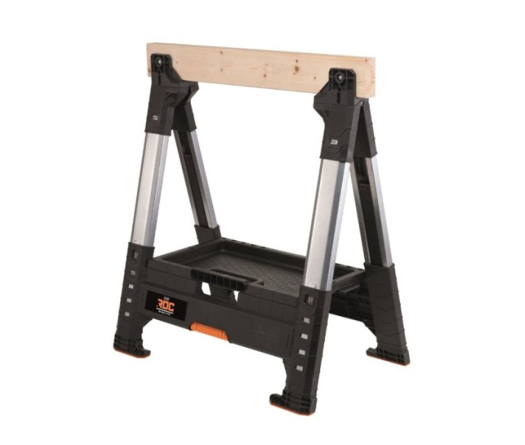 Steķis ar koka virsmu ROC Pro Gear Lumber Jack Sawhorse 71x69x82cm