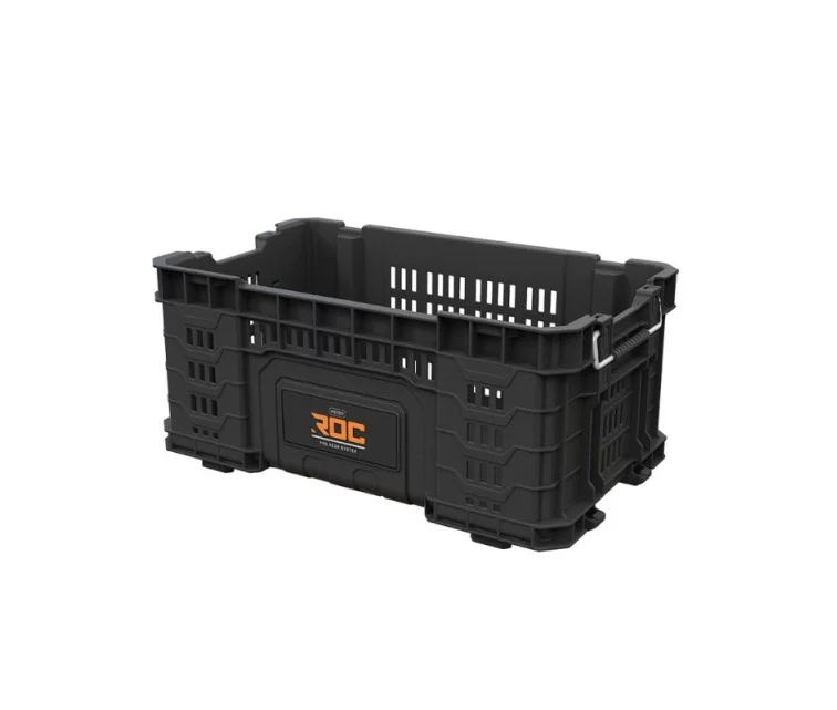 Universali dėžė be dangčio ROC Pro Gear Crate 56x32x25cm Universali dėžė be dangčio ROC Pro Gear Crate 56x32x25cm