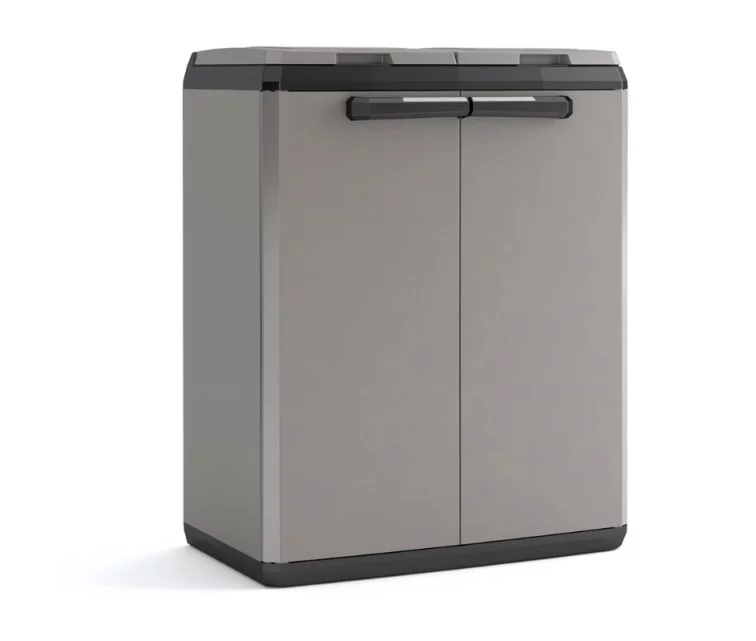 Skapis Pro Base Cabinet 68x39x90cm pelēks/melns Skapis Pro Base Cabinet 68x39x90cm pelēks/melns