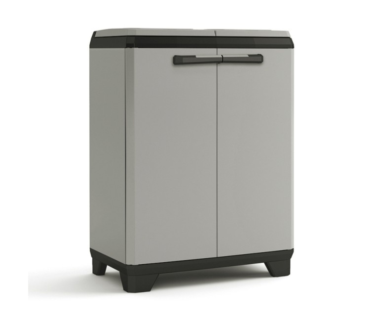 Waste sorting system Planet 110L Recycling system 68x39x92cm grey/black