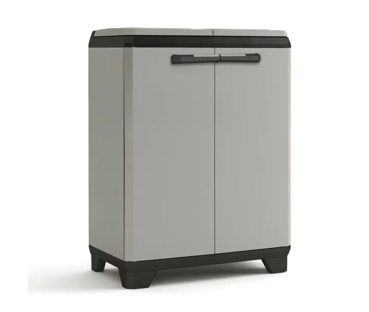 Atkritumu šķirošanas sistēma Planet 110L Recycling system 68x39x92cm pelēka/melna Atkritumu šķirošanas sistēma Planet 110L Recycling system 68x39x92cm pelēka/melna