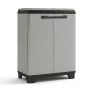 Atkritumu šķirošanas sistēma Planet 110L Recycling system 68x39x92cm pelēka/melna Atkritumu šķirošanas sistēma Planet 110L Recycling system 68x39x92cm pelēka/melna