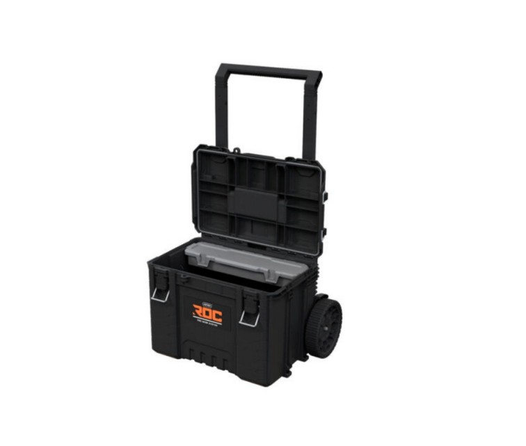 Instrumentu kastu komplekts uz riteņiem ROC Pro Gear 2.0 Mobile System 64,8x47,8x87,2cm