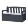 Storage bench Eden Garden Bench 265L grey