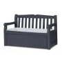Скамья для хранения Eden Garden Bench 265L серая Скамья для хранения Eden Garden Bench 265L серая