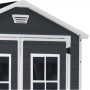 Garden shed Manor 6x5 DD (with 2 windows in front) dark grey