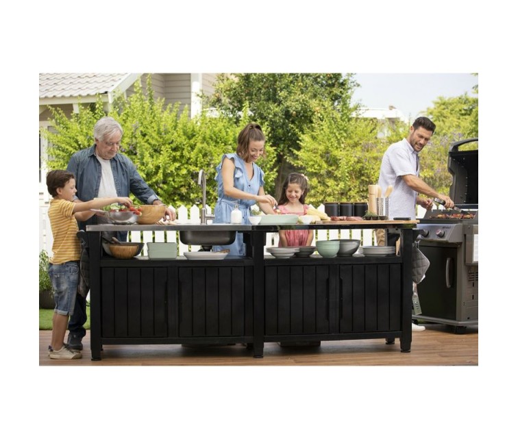 Unity Chef grill table 415 L grey