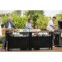 Unity Chef grill table 415 L grey