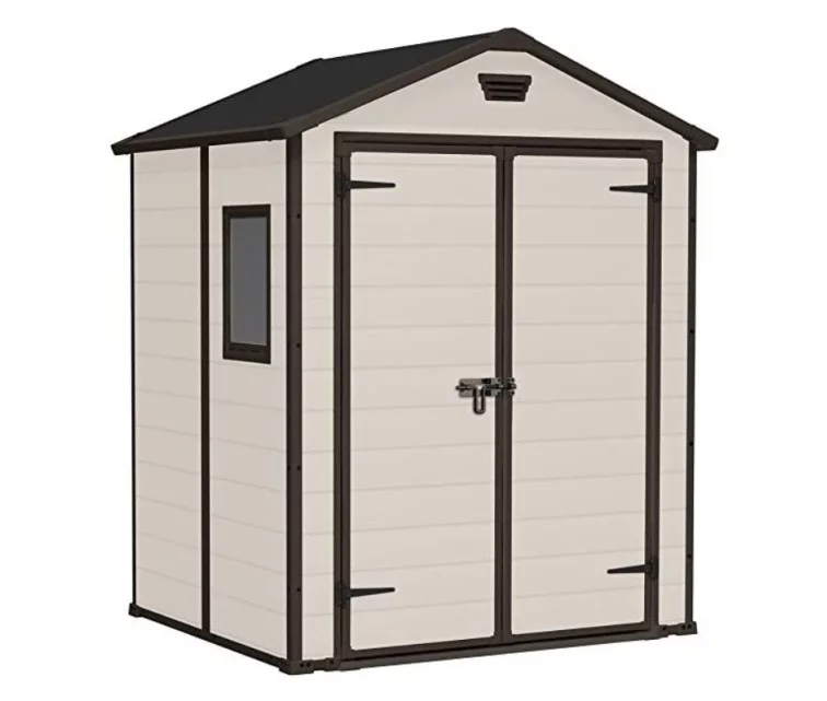 Dārza šķūnis Manor 6x5 DD bēšs Dārza šķūnis Manor 6x5 DD bēšs