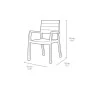 Aiatool Harmony Armchair hall/helehall Aiatool Harmony tugitool hall/valgushall