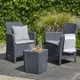 Sodo baldų komplektas Trenton Balcony Set pilkas
