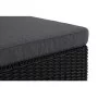 Garden stool/table "California Bay" with gray cushions Garden stool/table "California Bay" with gray cushions