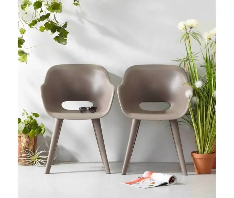Garden chairs 2 pcs. Akola beeches Garden chairs 2 pcs. Akola beeches