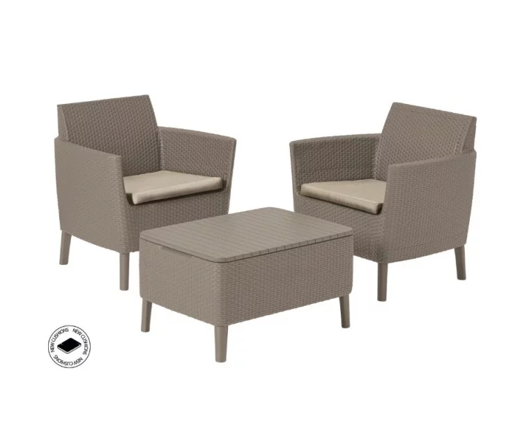 Garden chairs 2pcs. Salemo Duo beige Garden chairs 2pcs. Salemo Duo beige