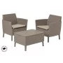 Garden chairs 2pcs. Salemo Duo beige Garden chairs 2pcs. Salemo Duo beige