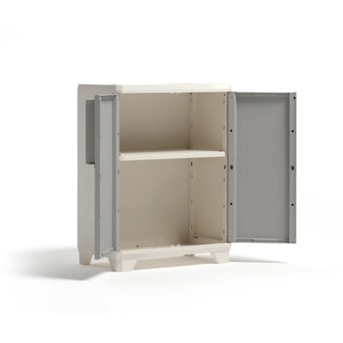 Skapis Linear Wood Base Cabinet 68x39x90cm gaiši bēšs/gaiši pelēks 