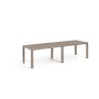 Garden table Julie Double Table ( 2 configurations) beige