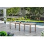 Garden table Julie Double Table ( 2 configurations) beige