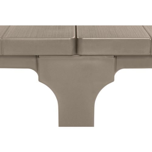 Garden table Julie Double Table ( 2 configurations) beige Garden table Julie Double Table ( 2 configurations) beige