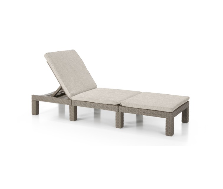 Daytona Deluxe sun lounger beige