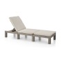 Daytona Deluxe sun lounger beige