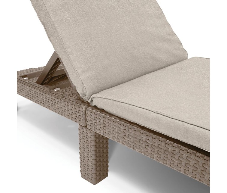 Daytona Deluxe sun lounger beige