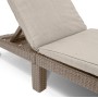 Daytona Deluxe sun lounger beige