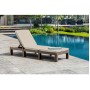 Daytona Deluxe sun lounger beige