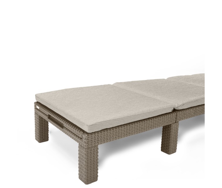 Daytona Deluxe sun lounger beige