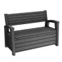 Uzglabāšanas sols Otter Bench 227L pelēks Uzglabāšanas sols Otter Bench 227L pelēks