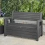 Uzglabāšanas sols Otter Bench 227L pelēks Uzglabāšanas sols Otter Bench 227L pelēks