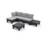 Garden furniture set Elements Full Set (5 Seater) grey/light grey Garden furniture set Elements Full Set (5 Seater) grey/light grey