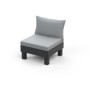 Garden chair Element gray/light grey Garden chair Element gray/light grey