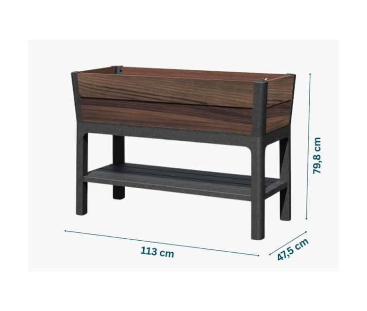 Puķu pods Deco Elevated Garden Bed Brazilian