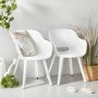 Garden chairs 2 pcs. Akola white