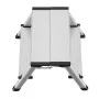 Sulankstomas laiptelių suoliukas D60 StandardLine / aliuminis / 2x2 pakopos Sulankstomas laiptelių suoliukas D60 StandardLine / aliuminis / 2x2 pakopos