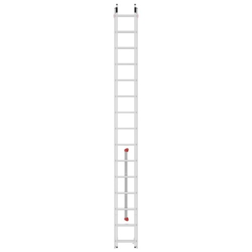 Kāpnes S80 ProfiStep duo / alumīnija / 2x15 pakāpieni Kāpnes S80 ProfiStep duo / alumīnija / 2x15 pakāpieni