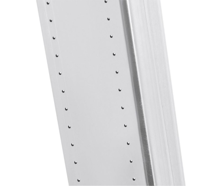 Kāpnes S80 ProfiStep duo / alumīnija / 2x15 pakāpieni