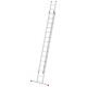 Kāpnes S80 ProfiStep duo / alumīnija / 2x15 pakāpieni Kāpnes S80 ProfiStep duo / alumīnija / 2x15 pakāpieni