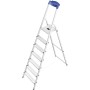 Household ladder L58E EconomyLine / aluminium / 7 steps