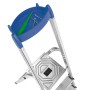 Household ladder L58E EconomyLine / aluminium / 4 steps