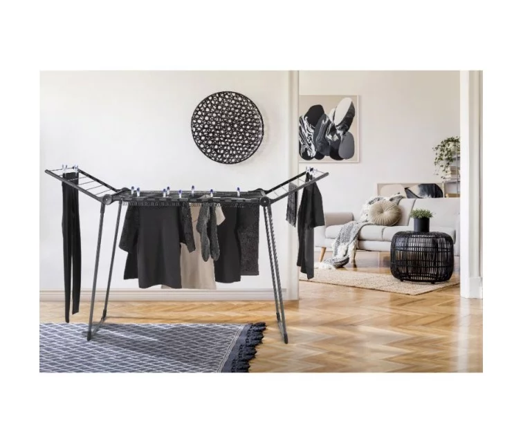 LEIFHEIT Riidekuivati Pegasus 150 Solid Black LEIFHEIT Riidekuivati Pegasus 150 Solid Black