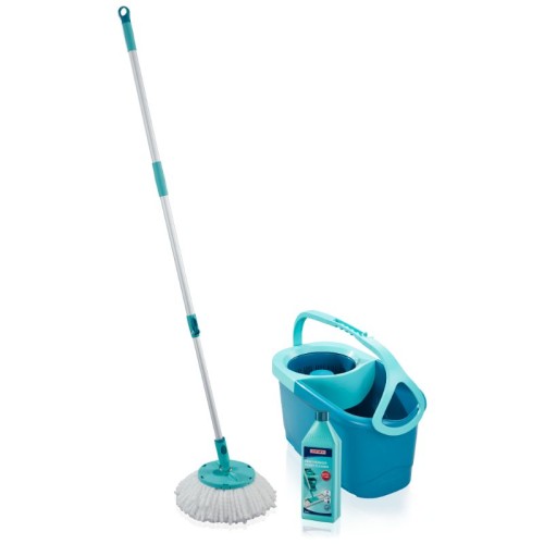 LEIFHEIT Grindų valymo rinkinys Rotation Disc Mop Ergo + gr. šlapias iki. Power Cleaner 1L LEIFHEIT Grindų valymo rinkinys Rotation Disc Mop Ergo + gr. šlapias iki. Power Cleaner 1L