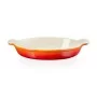 Le Creuset Cepamtrauks ovāls Heritage akmens masas 28cm / 1,6L oranžs Le Creuset Cepamtrauks ovāls Heritage akmens masas 28cm / 1,6L oranžs