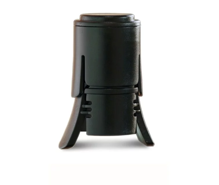 Le Creuset Sparkling wine stopper SW-106 Champagne Stopper 9cm mat black Le Creuset Sparkling wine stopper SW-106 Champagne Stopper 9cm mat black
